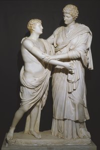 Orestes és Electra (márvány)